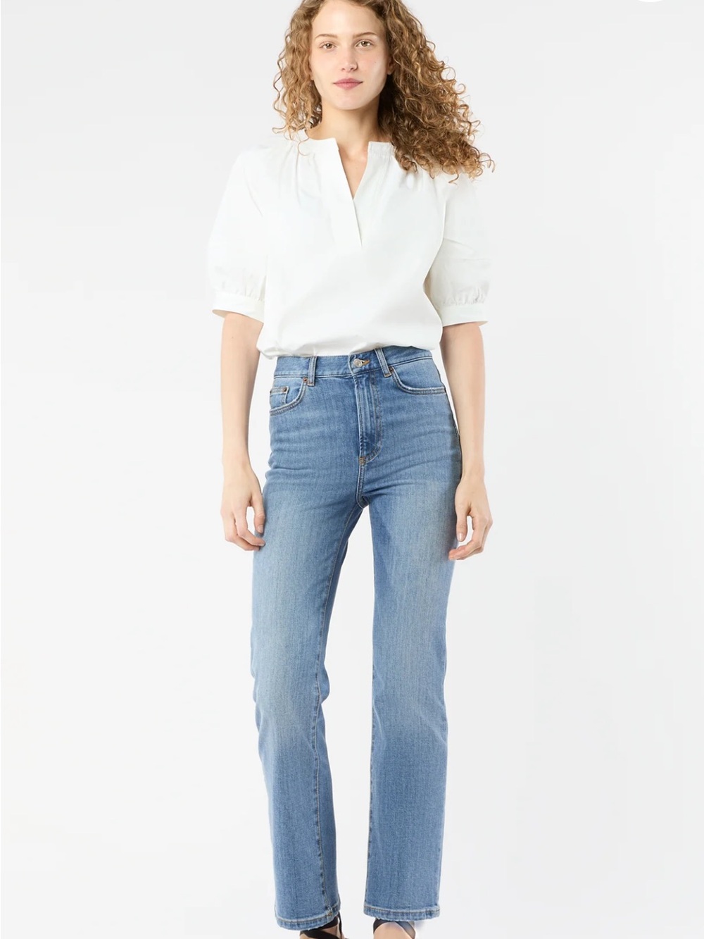 Jeanerica Effel Denim Light Vintage 95 Jeans Women Size 31/34 TAG (32/30.5”)